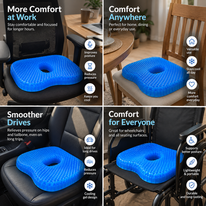 Purabella Honeycomb Gel Seat Cushion