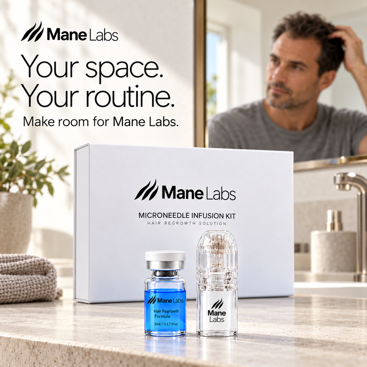 Mane Labs MicroFuse Hair Regrowth Kit